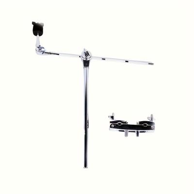 TEMU Ff Bonfires Adjustable Angle Cymbal Stand With Clamp, Jazz Drum Water Cymbal Half Stand Bracket, Universal Cymbal Holder Expansion Rack With Clip