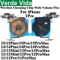 1 pz wireless NFC per iPhone 13 14 Pro Max 15 Plus bobina di ricarica pannello di ricarica con cavo