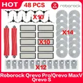 Roborock Qrevo Pro/Qrevo MaxV/Qrevo S Robot Aspirapolvere Pezzi di ricambio Spazzole laterali principali Panni per mocio Filtri HEPA Sacchetti per la polvere Accessori