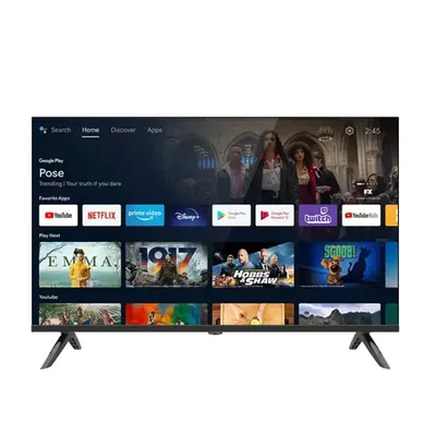 Akzeptieren Sie benutzerdefinierte Fhd 1080P 4K Android-Flachbildfernseher Smart 24 32 40 50 55 65 75 43 Zoll Smart TV-Fernseher Android Smart TVs