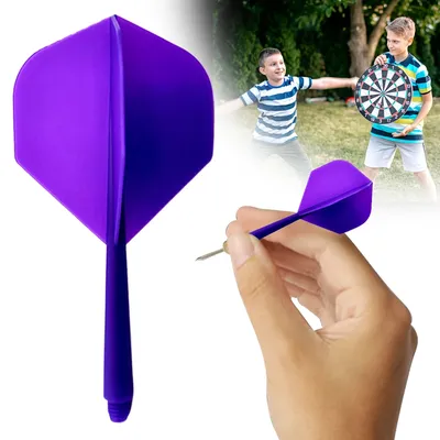 5 stücke integrierte Darts chaft und Flüge Anti-Fall-Dart flüge Welle langlebig 2ba Schraube in einem Dart Flight Dart Zubehör Kit Image