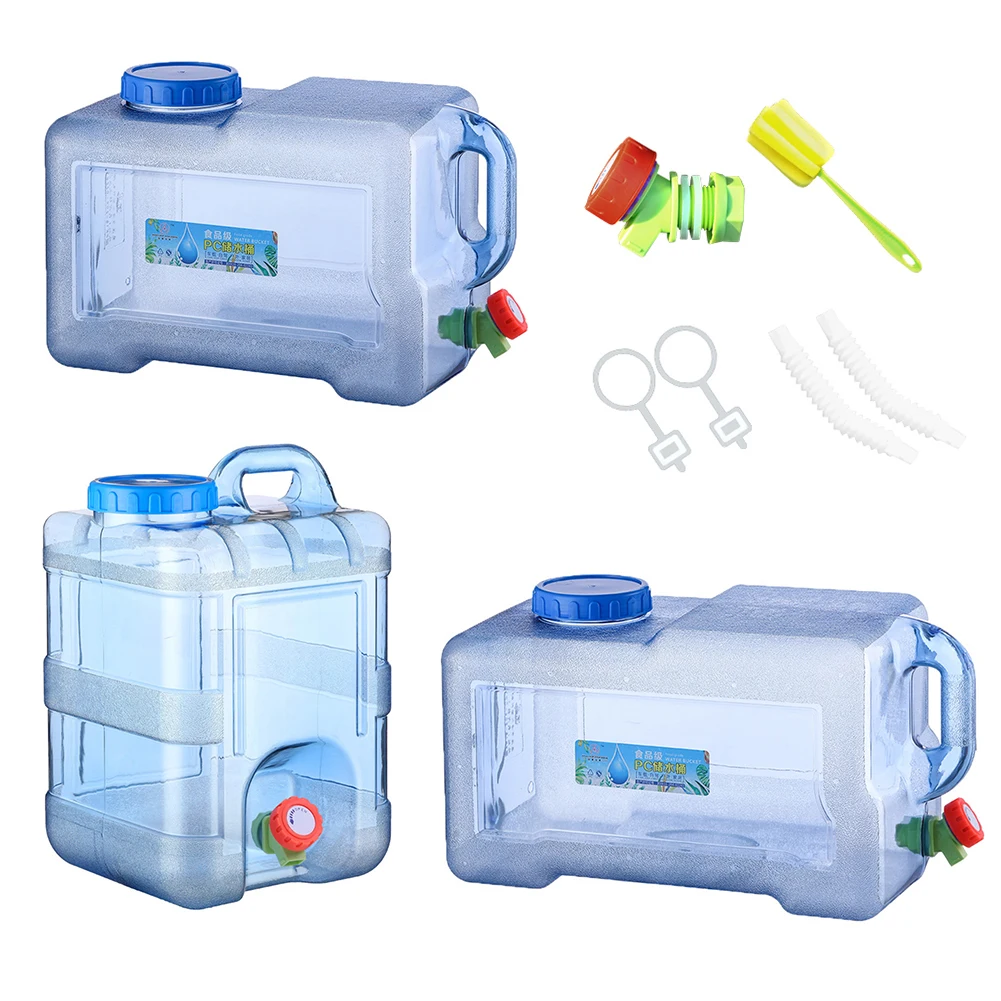 18/20/22l Camping Wasser behälter Mehrzweck-Wassersp eicher tanks große Kapazität leicht zu reinigen mit Wasserhahn zum Wandern Angeln Image