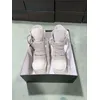 Ricks Genious Light Grey Wildleder High Top Owens Qualität Herrenschuh Damen Sneaker Casual Jumbo Lace Owens Design Stiefel & Schuhe