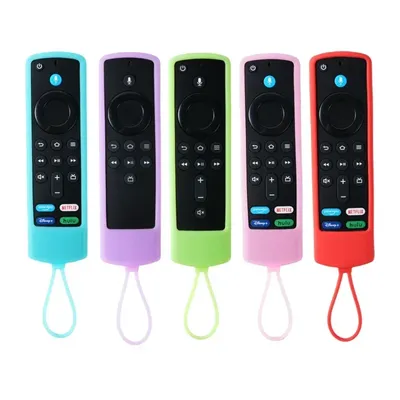 1 Stück weiche Silikon-Fernbedienungshülle für Amazon Fire TV Stick 4K MAX/ 3. Generation/4K 2023