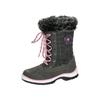 Winterstiefel LICO "Winterboot Lillesand", Gr. 33, grau, Synthetik, Schuhe