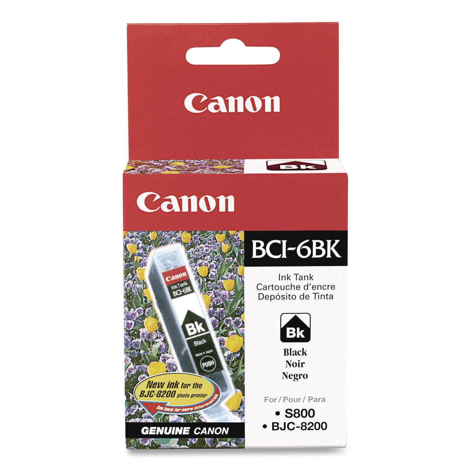Canon 4705A003 (BCI-6) Ink, Black (CNM4705A003) Each Canon® Inkjet Printer Cartridges