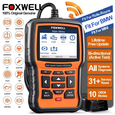 Foxwell One Brand OBD2 Scanner for BMW Full System Car Code Reader Diagnostic Tool Bidirectional