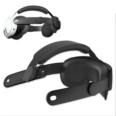 Adjustable Alternative Head Strap Comfortable VR Glasses Headband Reduce Pressure for Meta Quest 3