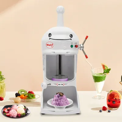 Electric Ice Shaver Snow Cone Machine Snowflake Crusher Blender Ice Mixer Chopper Cool Colder for