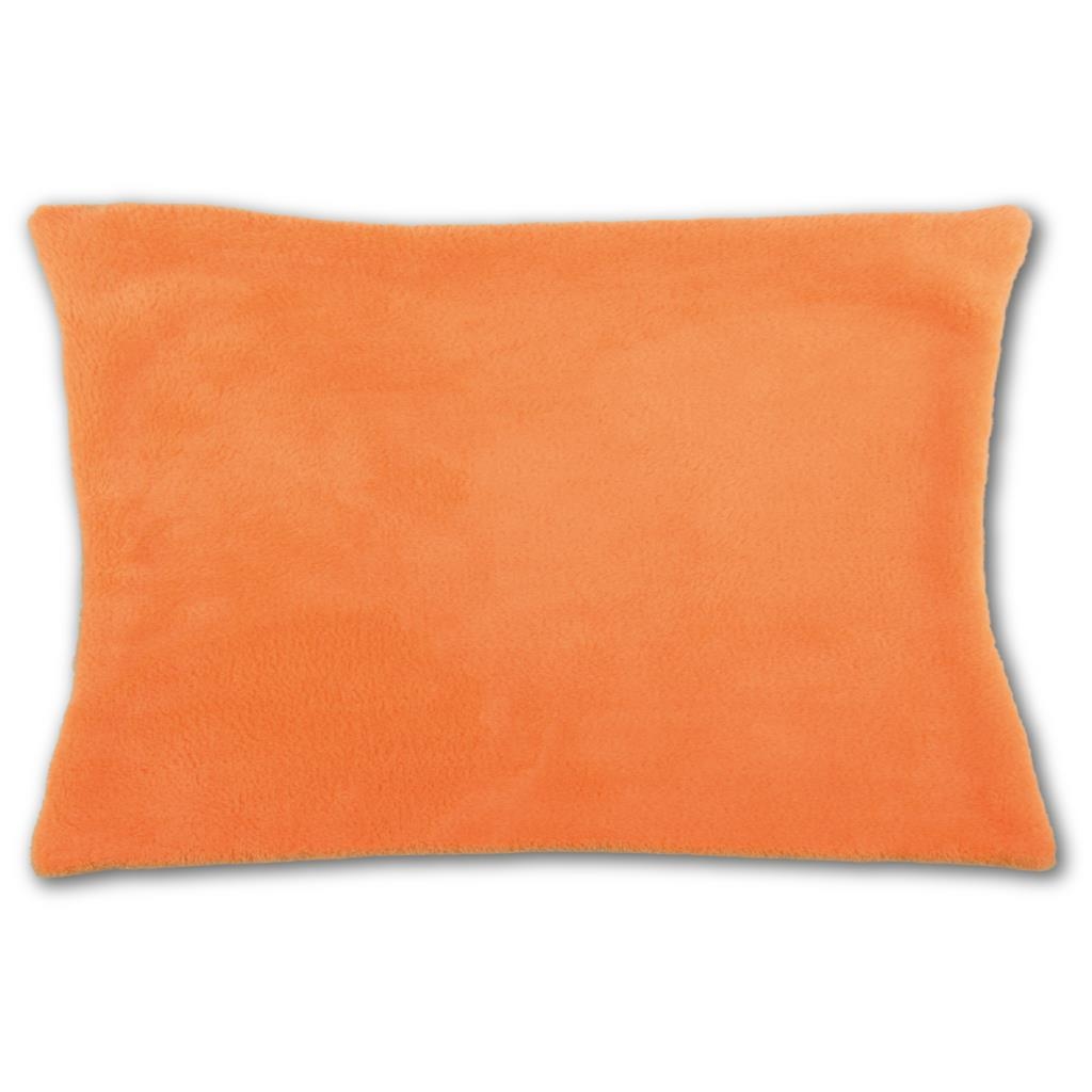 Bestlivings Kissenhülle Kuschel ca. 30 x 50cm orange - apricot ohne Füllung Image