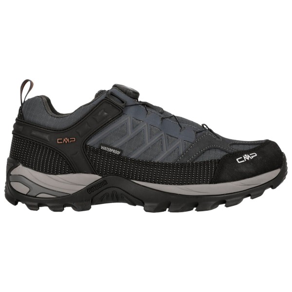 CMP - Rigel Low Fitgo Trekking Shoes WP - Multisportschuhe 44 | EU 44 schwarz