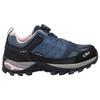 CMP - Women's Rigel Low Fitgo Trekking Shoes WP - Multisportschuhe 39 | EU 39 schwarz/blau