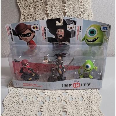 Disney Toys | Disney Infinity Mrs. Incredible, Barbossa, & Mike Sidekicks Pack - New | Color: Red | Size: Osbb