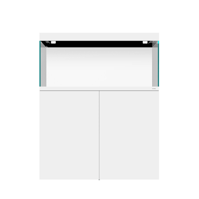 Waterbox Aquariums White EDEN X 80 Aquarium W/ FLED 46, 47.2" L X 19.7" W X 58.3" H, 80 Gallons