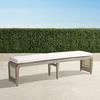 Palmetto Dining Bench Cushion - Standard, Moss - Frontgate