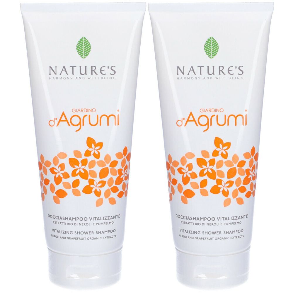 NATURE'S Giardino d'Agrumi Docciashampoo Vitalizzante 2x200 ml Shampoo