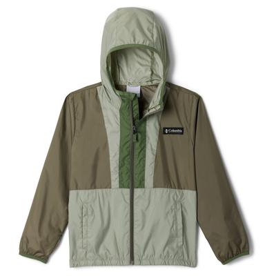 Columbia - Kid's Back Bowl II Hooded Windbreaker - Windjacke Gr M oliv Image