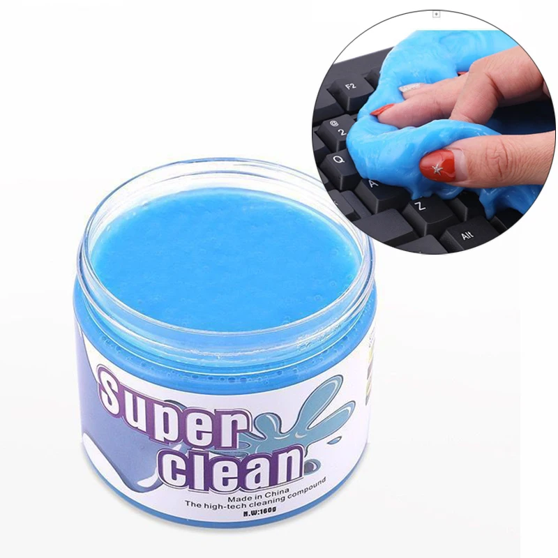 Multifunktion ale Reinigung Weich kleber Auto Innenraum Luft auslass Kristall reinigung Ton Tastatur Reinigungs kleber tragbarer Ton Großhandel Image