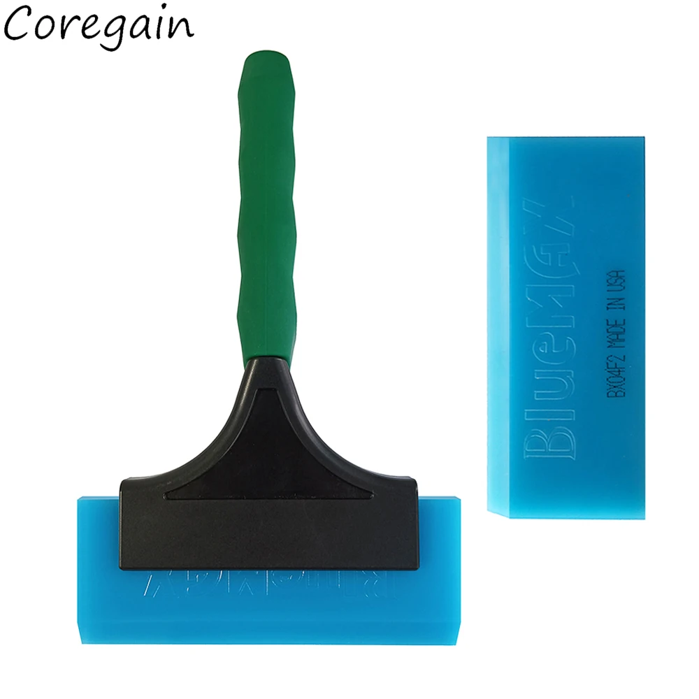 Importierte TPU Anti-Slip Griff Silikon Klinge Schaber Wasser Rakel Tönung Werkzeug für Auto Auto Film Für Fenster Reinigung werkzeug Image