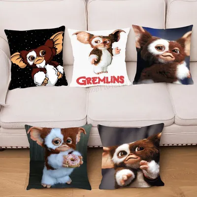1pc Gremlins Film Kissen Fall Platz Schlafzimmer Sofa Freizeit Komfort Kissen Auto Wohnzimmer Hause Image