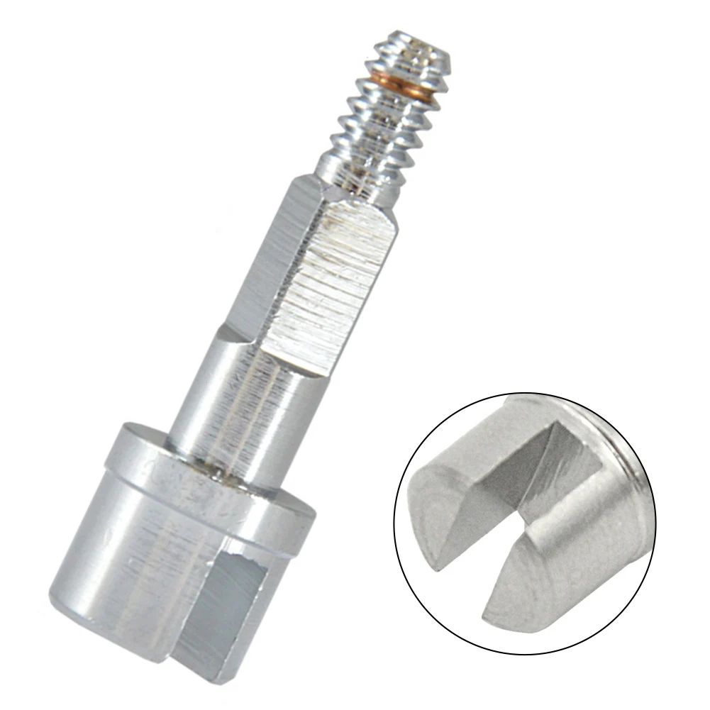 Tauch behälter Spindel ventils chaft 1/4 "-24 Gewinde reparatur satz Edelstahl Nitrox Tauchen Sauerstoff flasche Schnorchel teile Image