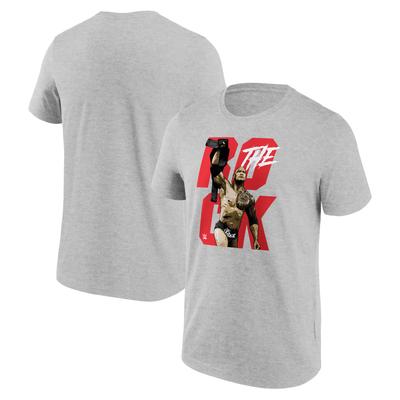WWE The Rock Championship T-Shirt - Sport Grau - Herren Image