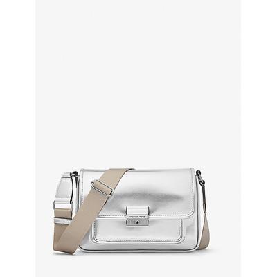 Michael Kors Bradshaw Medium Metallic Messenger Bag
