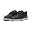 Golfschuh PUMA "Avant 2 Golfschuhe Damen", Gr. 41, schwarz ash gray team light blau, Obermaterial: Textil, Synthetik, Kuhleder; Futter: Textil, Synthetik; Innensohle: Textil; Laufsohle: Gummi, Schuhe
