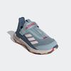 Wanderschuh ADIDAS TERREX "VOYAGER 21 SLIP-ON TRAVEL", Gr. 39, magic grau, putty mauve, pure ruby, Textil, Synthetik, sportlich, Schuhe