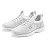 Sneaker LASCANA, Damen, Gr. 43, grau, Obermaterial: 100% Textilmaterial. Futter: 100% Textilmaterial. Decksohle: 100% Textilmaterial. Laufsohle: 100% Synthetik, unifarben mit Farbeinsatz, sportlich, Schuhe Slip-on-Sneaker, Slipper, Halbschuh, bequem...