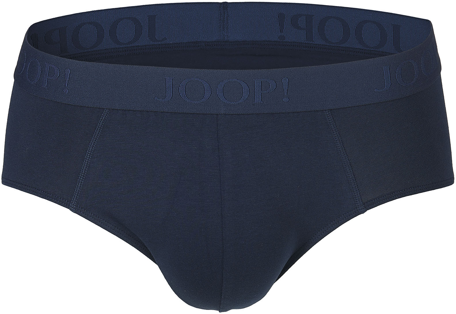 Slip JOOP "Everyday", Herren, Gr. XL, blau (navy), Obermaterial: 95% Baumwolle, 5% Elasthan, unifarben, körpernah, Unterhosen, mit elastischem Logobund Image