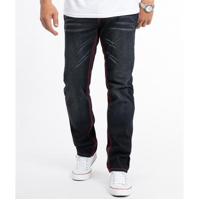 Rock Creek Jeans Straight Cut Schwarz