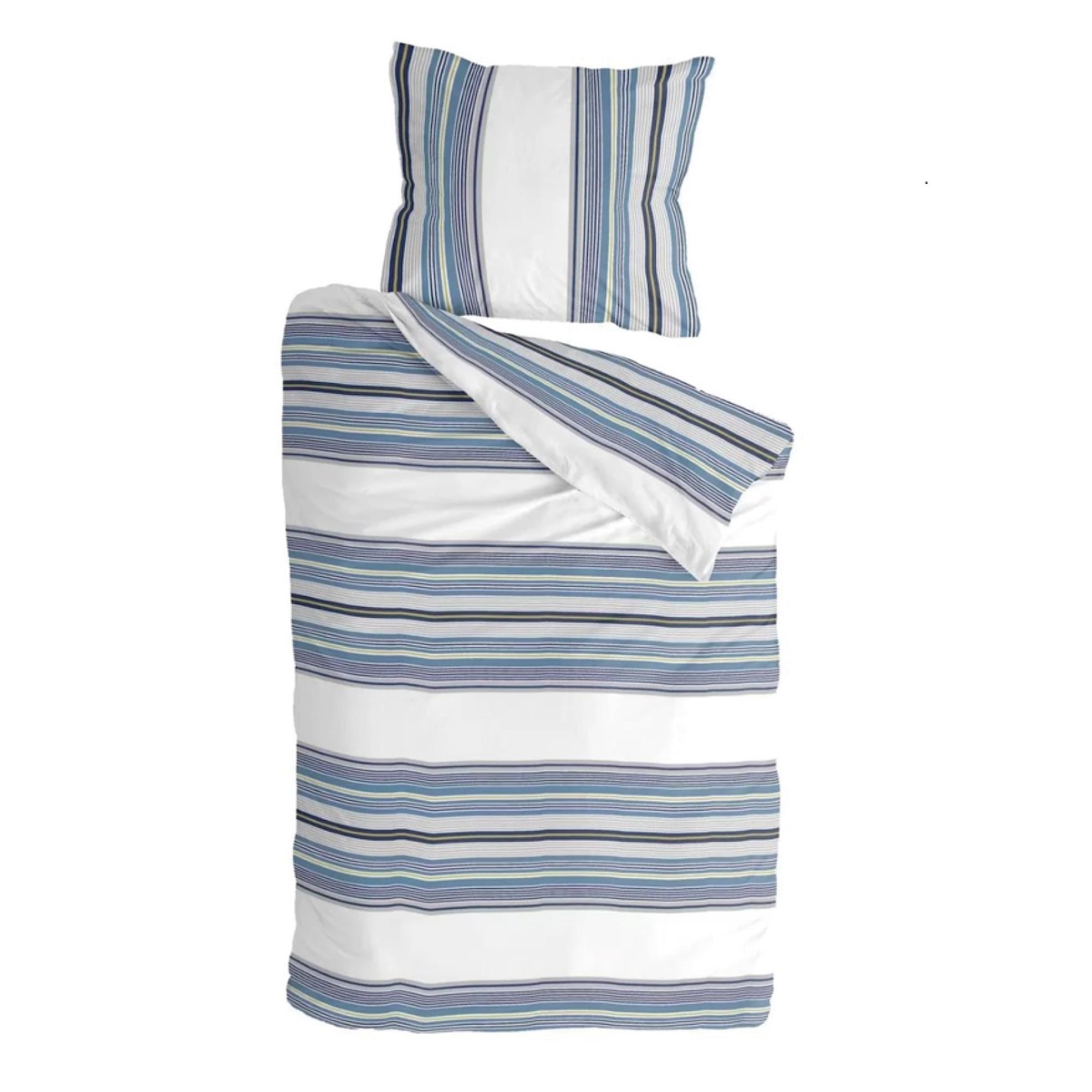 Bestlivings Bettwäsche-Set (135x200cm) Two Ways White/Blue Image