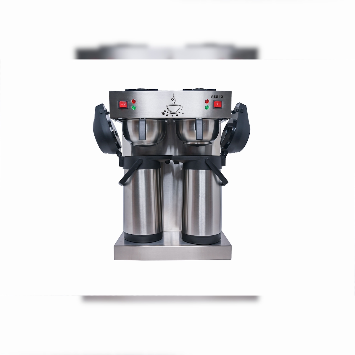 Saro Kaffeemaschine Thermo 48 ECO, inklusive 2 Edelstahl-Isolierpumpkanne 2,5 Liter Image