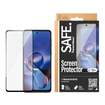 SAFE BY PANZERGLASS Displayschutzglas "Ultra-Wide Fit Screen Protector", transparent, B:11,00cm H:1,30cm T:19,50mm, Displayfolien, Displayschutzfolie, Schutzfolie, Bildschirmschutz, kratz- & stoßfest