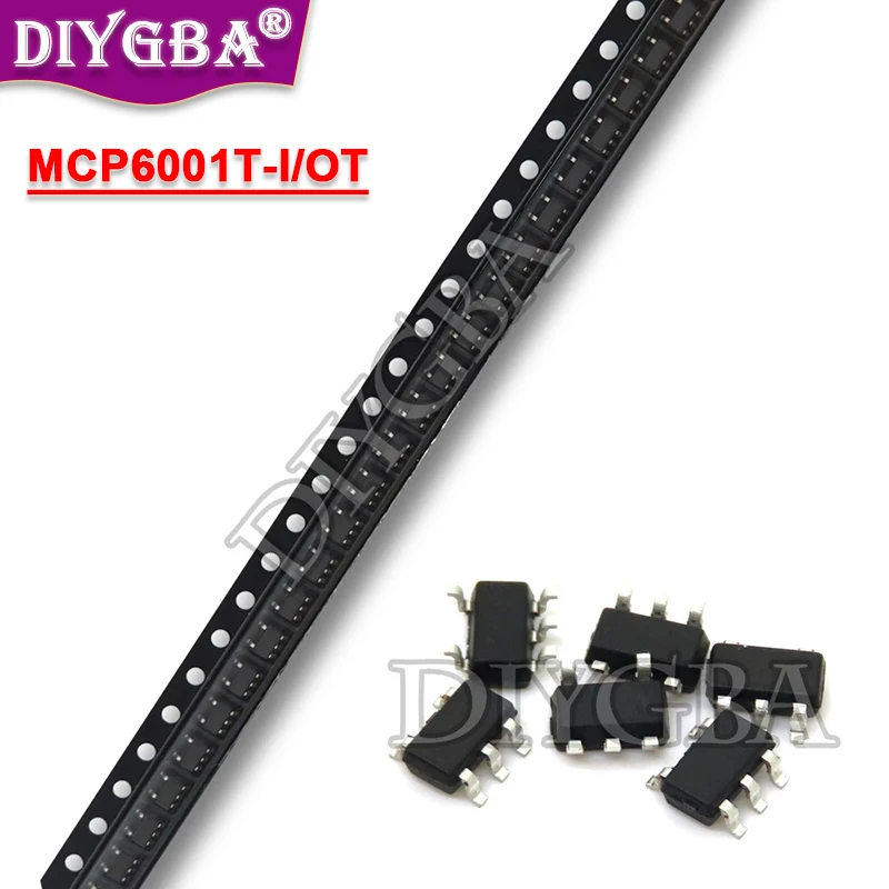 20pcs 100% neue MCP6001T-I/ot SOT23-5 MCP6001T-I sot23 mcp6001 smd mcp6001t Chipsatz Image
