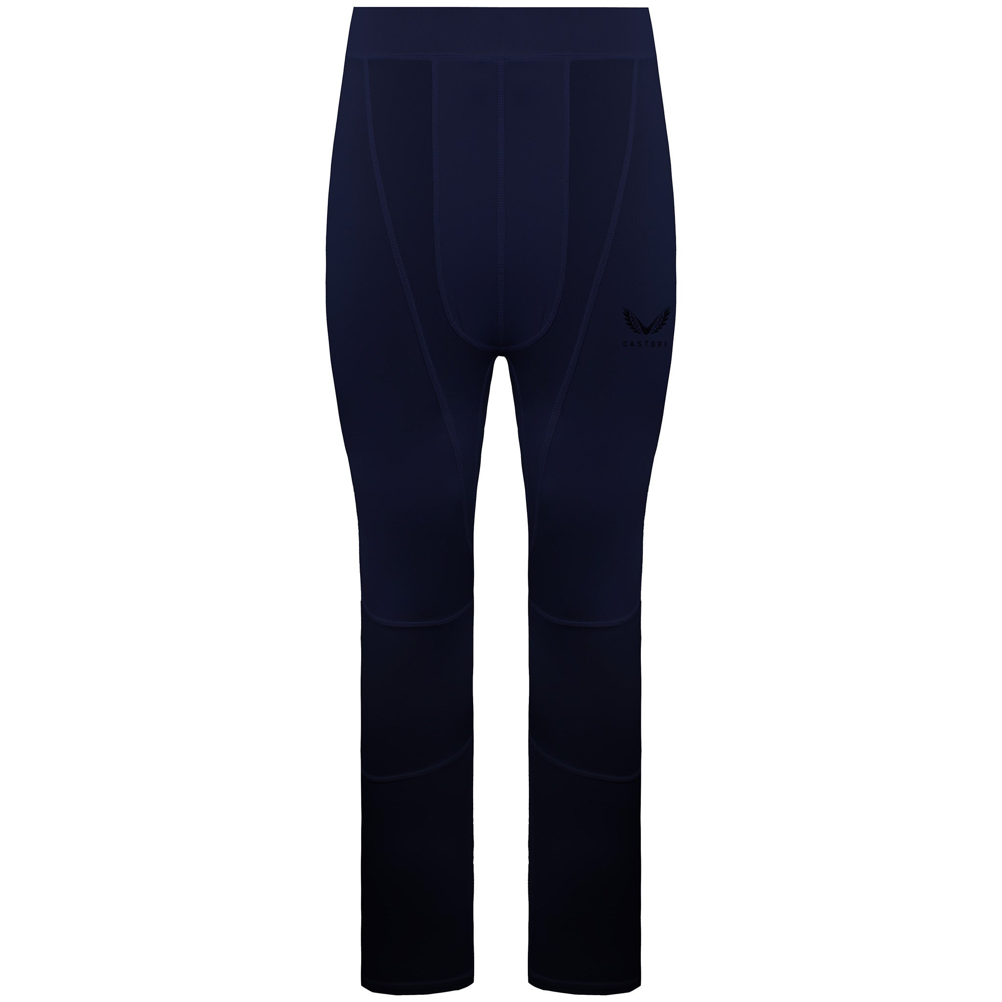 Castore Logo Mens Navy Baselayer Leggings - Size Medium | Castore Sale | Discount Designer Brands
