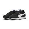 Sneaker PUMA "R78 LIGHTWIND", Gr. 38, schwarz-weiß (puma schwarz, puma weiß), Textil, sportlich, Schuhe