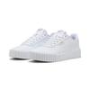Sneaker PUMA "CARINA 3.0", Gr. 37, weiß (puma weiß, puma gold), sportlich, Schuhe