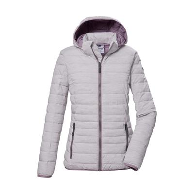 Steppjacke "GS 63 WMN QLTD JCKT_Uyaka", Damen, Gr. 40, lila (pflaume), Oberstoff: 100% Polyester, Futter: 100% Polyester (recycelt), Wattierung: 100% Polyester, G.I.G.A. DX BY KILLTEC, sportlich, Jacken, Steppjacke: wasser- und windabweisend,... Image