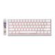 BOYI MAD 60HE Rapid Trigger Gaming Keyboard,Magnetic Switch Hall Effect RGB HotSwap Hyper-Fast Actuation,60% Wired Mechanical Keyboard (White, MAD60 Magnetic Po Pro Switch)