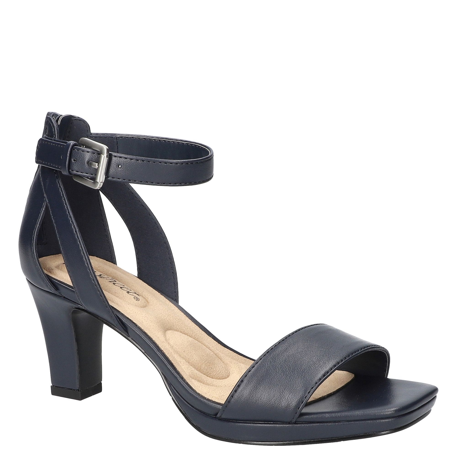 Easy Street Ro - Womens 8.5 Navy Sandal Medium