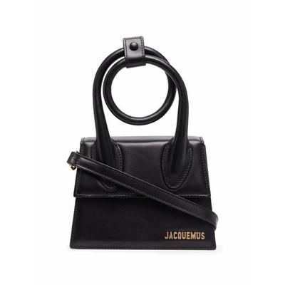 Le Chiquito Noeud Tote Bag - Black - Jacquemus Top Handle Bags