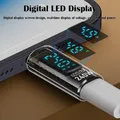 1 PCS Display A LED Digitale Adattatore USB 4 Tipo-C PD 240W 8K 60HZ Tester Misuratore di Potenza Funzione Completa 40Gbps USB C Estensione Del Computer Portatile