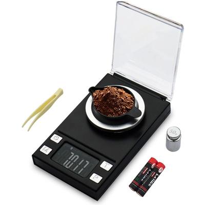 Milligramm-Waage 50 g/0,001 g, Mini-Karat-Gramm-Präzisionswaage für Pulver, Medizin, Schmuck, Image