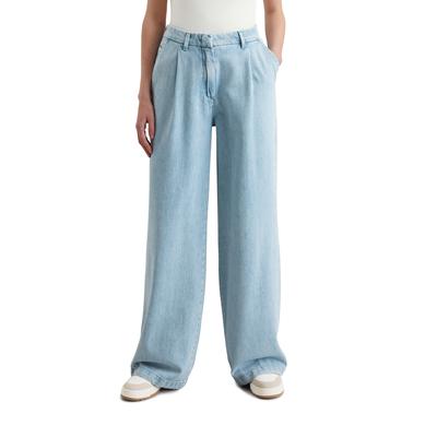 Weite Jeans MARC O'POLO DENIM, Damen, Gr. 31, Länge 32, blau (light blau), Denim/Jeans, Obermaterial: 78% Baumwolle, 22% Lyocell, casual, Jeans Image