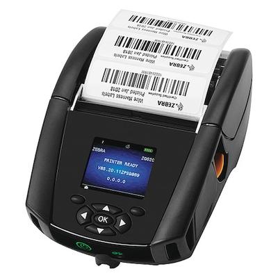 ZEBRA TECHNOLOGIES ZQ62-AUFA000-00 Mobile Printer,203 dpi,ZQ600 Series