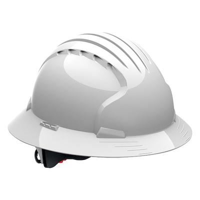 PIP 280-EV6161-10 Hard Hat, JSP, HDPE, 6 Point Ratchet, Type I, Class E