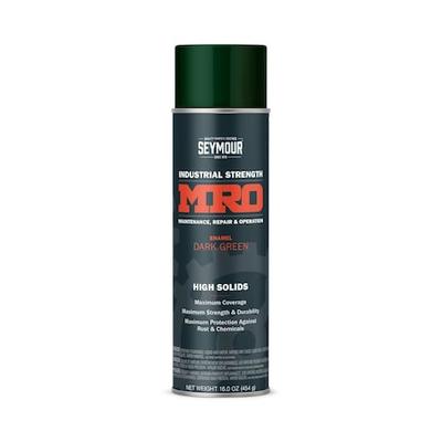 SEYMOUR OF SYCAMORE 620-1449 Spray Paint,Dark Green,16 oz., Dark Green, Gloss,