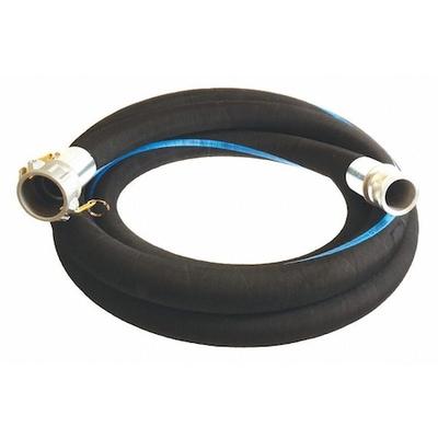 CONTINENTAL RSG300-25CE-G Water Hose,3" ID x 25 ft.,Black